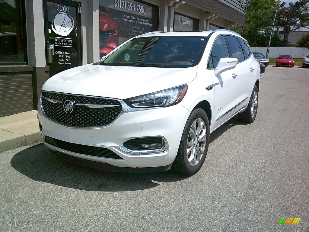 2020 Enclave Avenir AWD - White Frost Tricoat / Chestnut photo #3