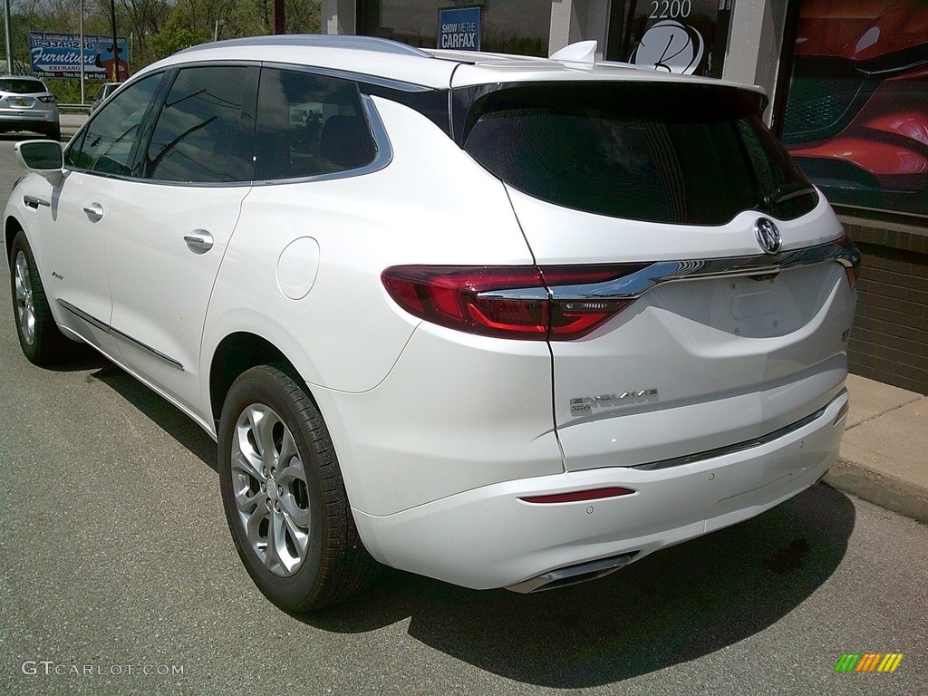 2020 Enclave Avenir AWD - White Frost Tricoat / Chestnut photo #5