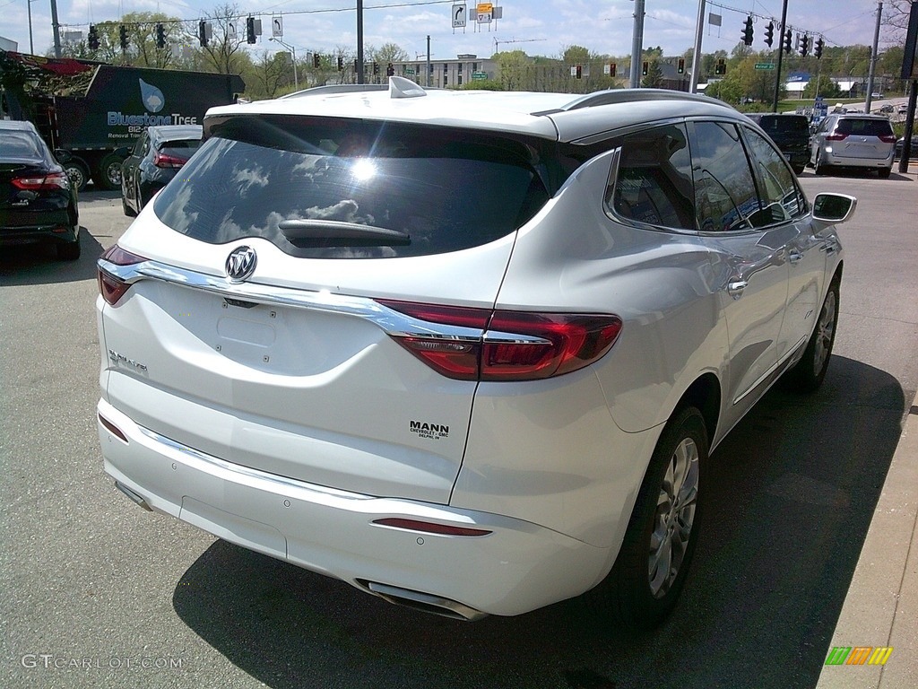 2020 Enclave Avenir AWD - White Frost Tricoat / Chestnut photo #6