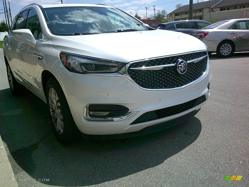 2020 Enclave Avenir AWD - White Frost Tricoat / Chestnut photo #11