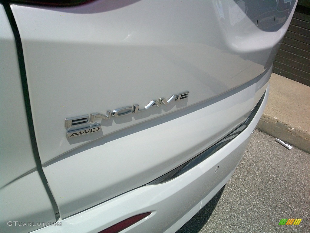 2020 Enclave Avenir AWD - White Frost Tricoat / Chestnut photo #13