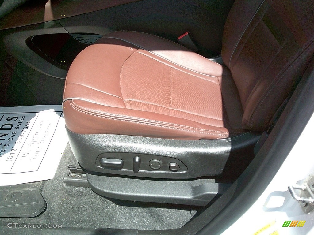 2020 Enclave Avenir AWD - White Frost Tricoat / Chestnut photo #19