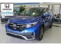 2021 Aegean Blue Metallic Honda CR-V EX AWD #145999518