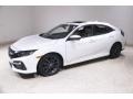 Platinum White Pearl - Civic EX Hatchback Photo No. 3