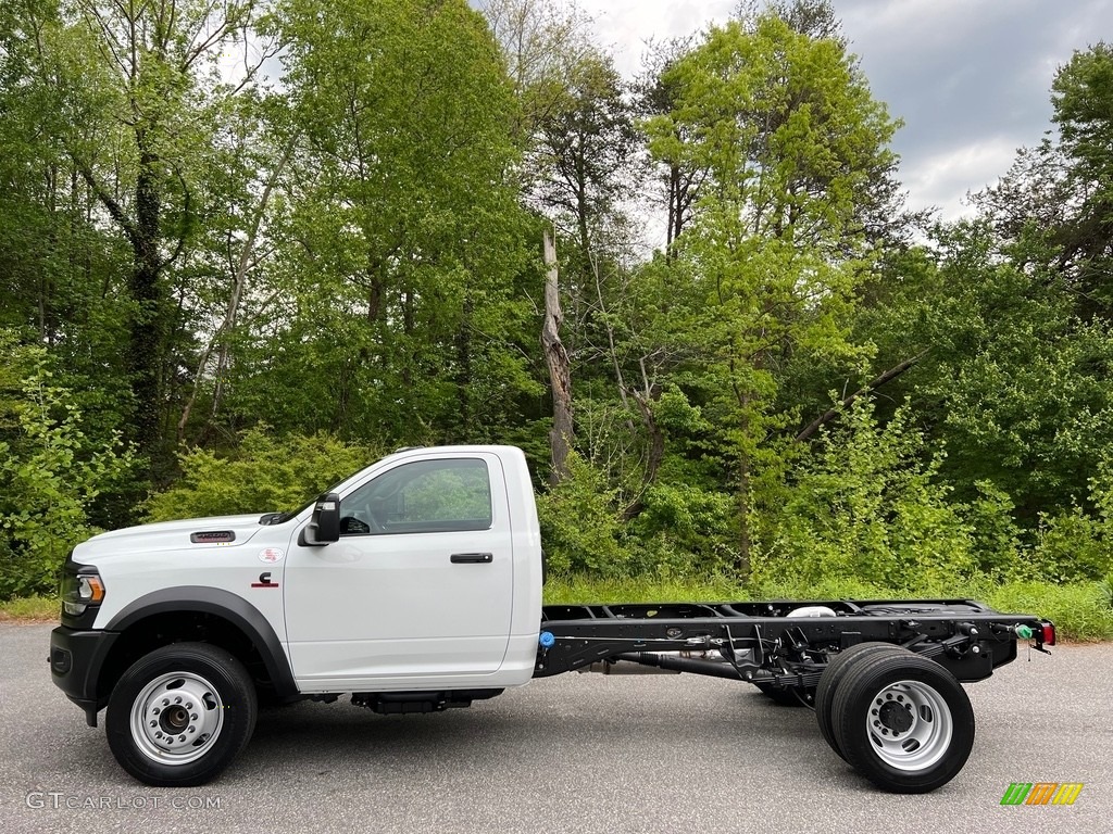 Bright White 2023 Ram 4500 Tradesman Regular Cab Chassis Exterior Photo #146008626