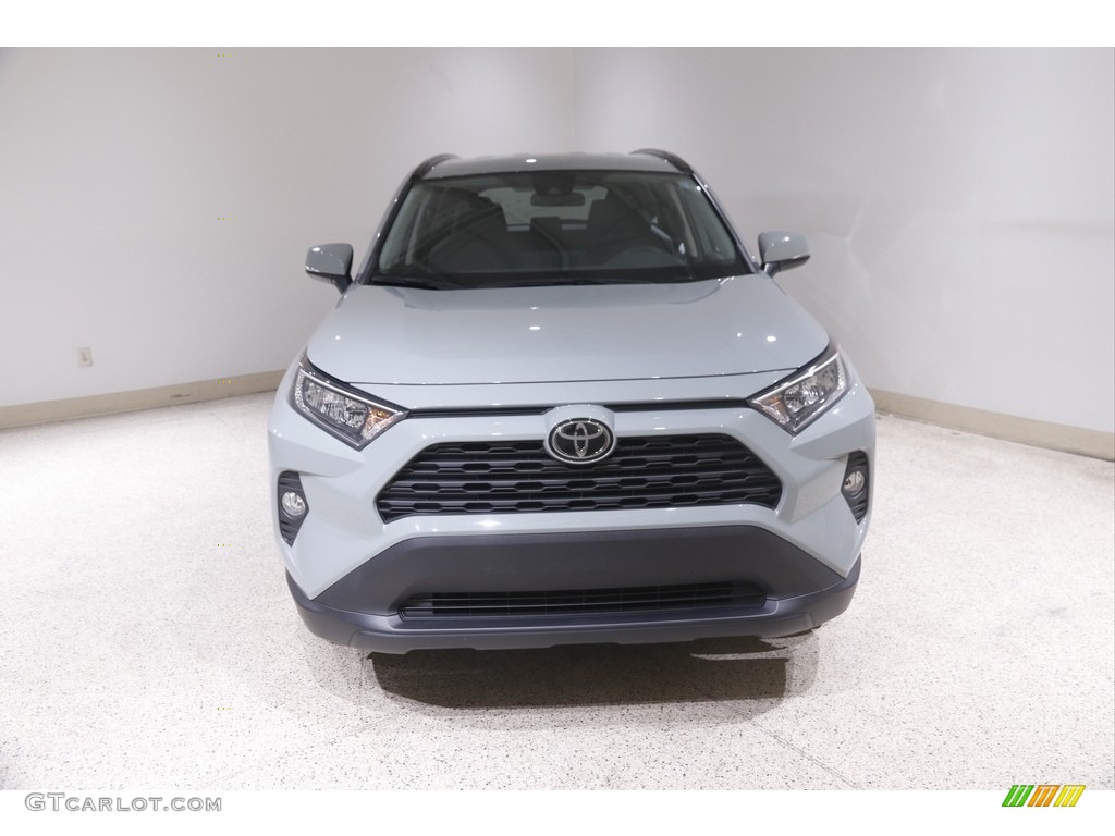 2020 RAV4 XLE AWD - Lunar Rock / Black photo #2