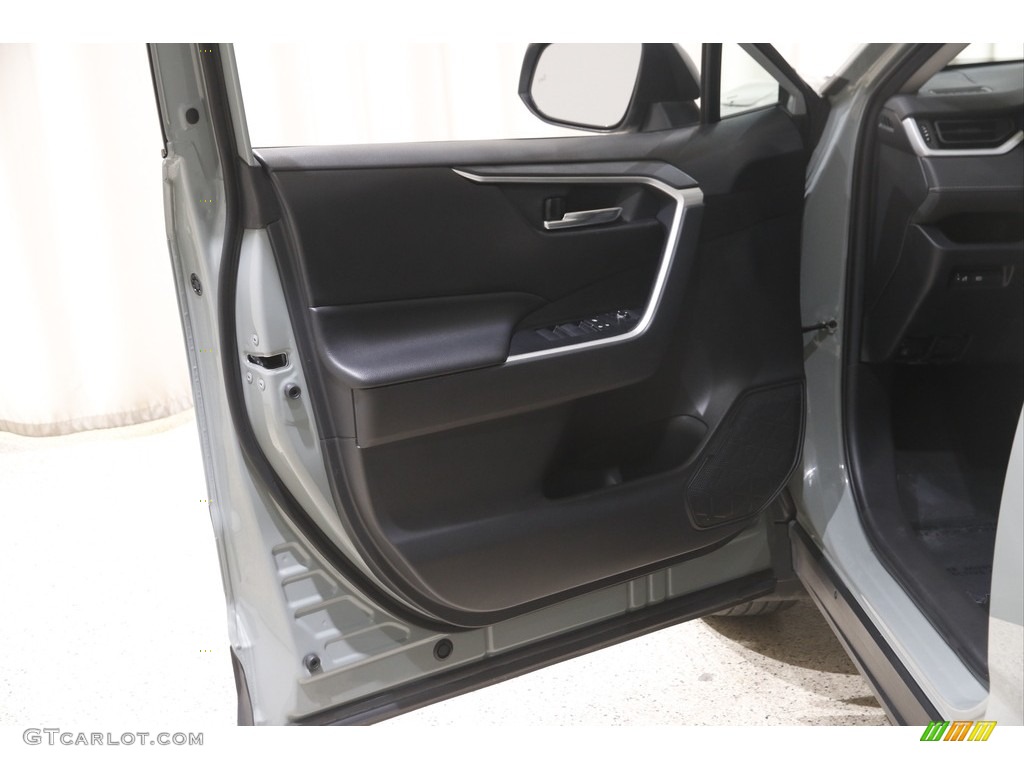 2020 RAV4 XLE AWD - Lunar Rock / Black photo #4