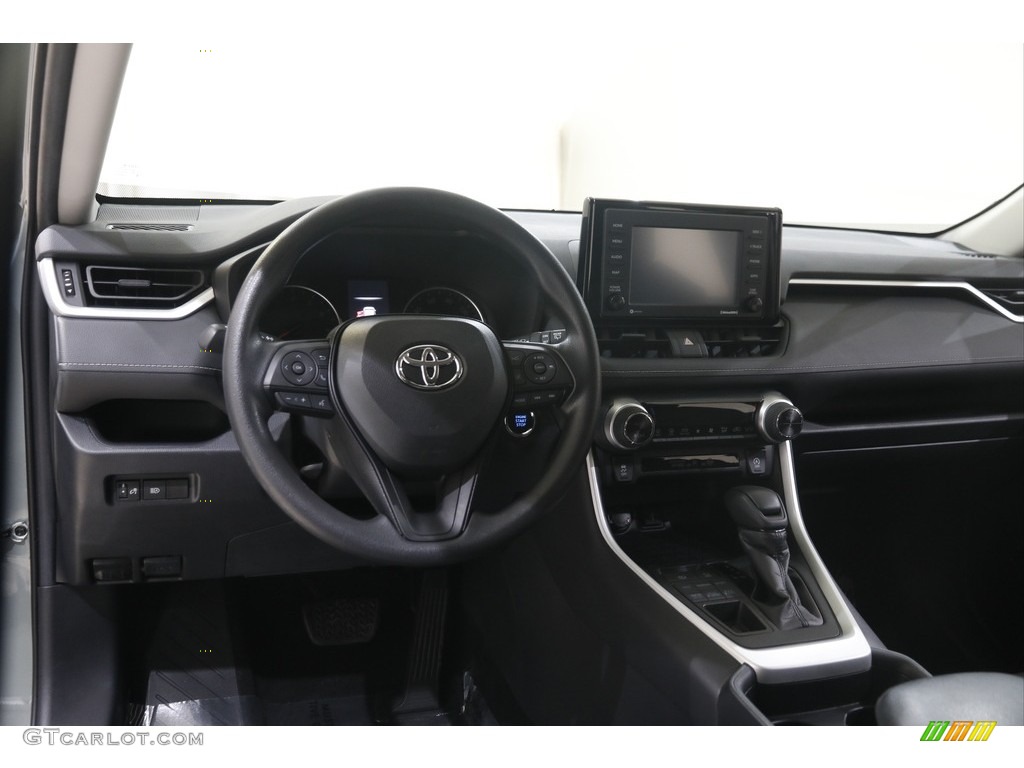 2020 RAV4 XLE AWD - Lunar Rock / Black photo #6
