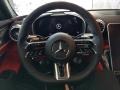 2022 Mercedes-Benz SL Red Pepper/Black Interior Steering Wheel Photo