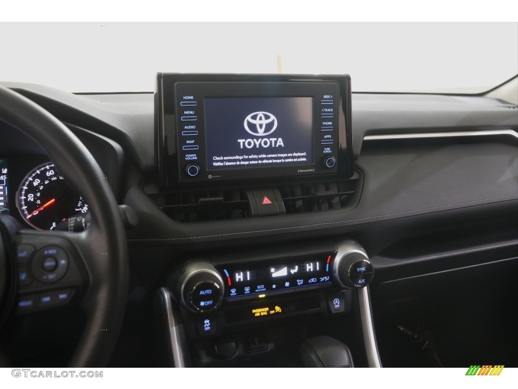 2020 RAV4 XLE AWD - Lunar Rock / Black photo #9