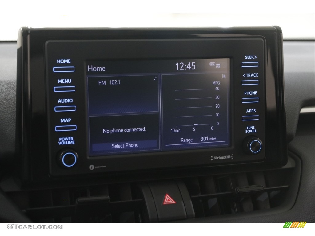 2020 RAV4 XLE AWD - Lunar Rock / Black photo #10
