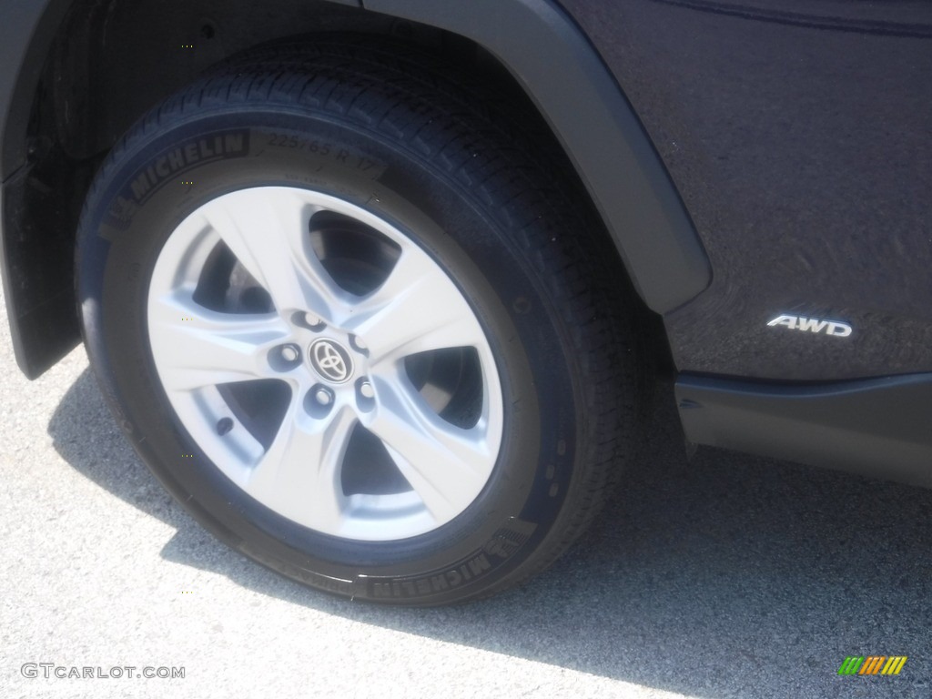 2021 RAV4 XLE AWD Hybrid - Blueprint / Black photo #3