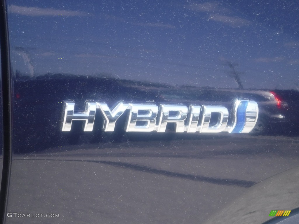 2021 RAV4 XLE AWD Hybrid - Blueprint / Black photo #4