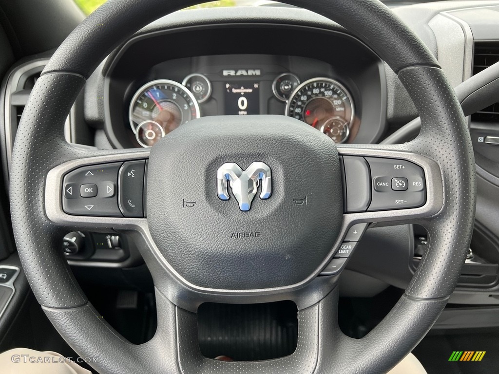 2023 Ram 4500 Tradesman Regular Cab Chassis Diesel Gray/Black Steering Wheel Photo #146008981