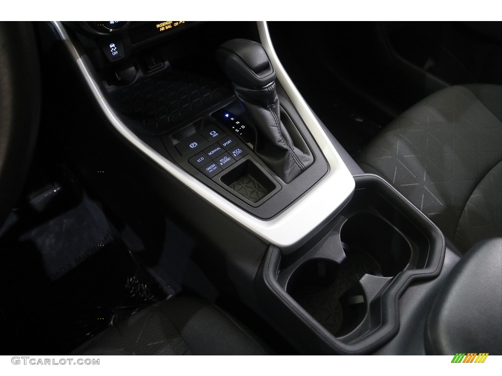 2020 RAV4 XLE AWD - Lunar Rock / Black photo #12