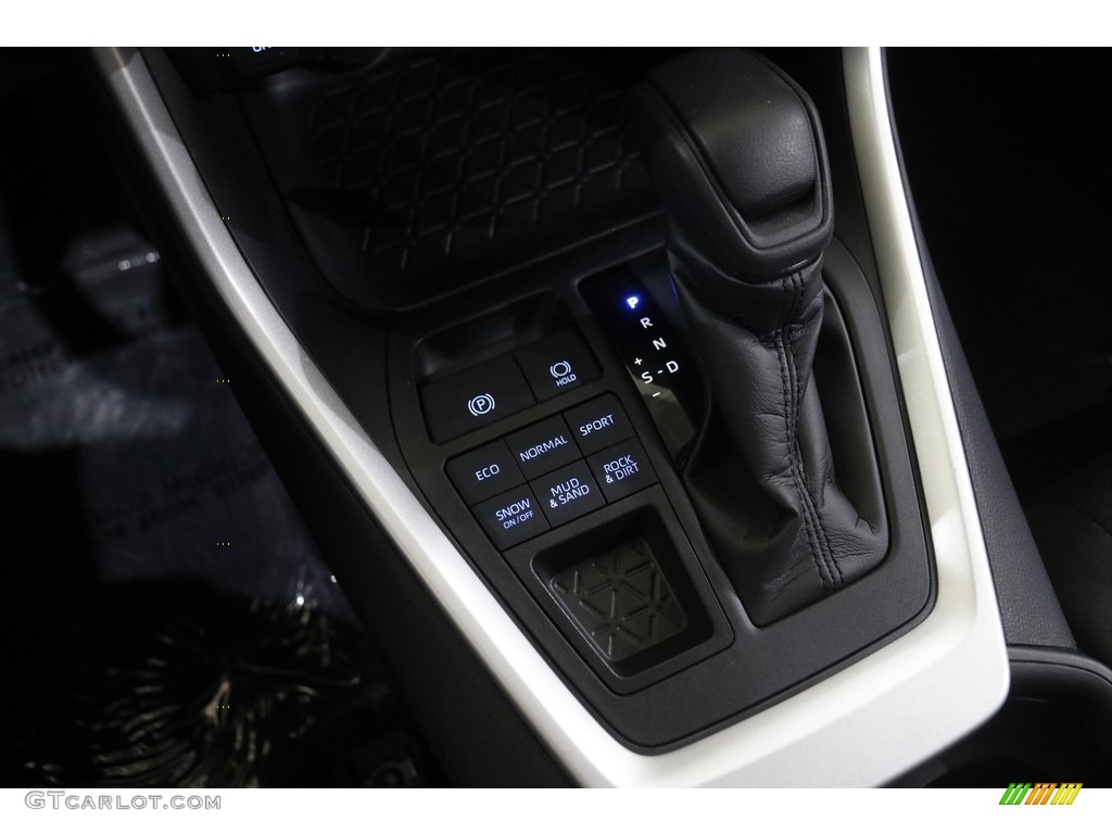 2020 RAV4 XLE AWD - Lunar Rock / Black photo #13