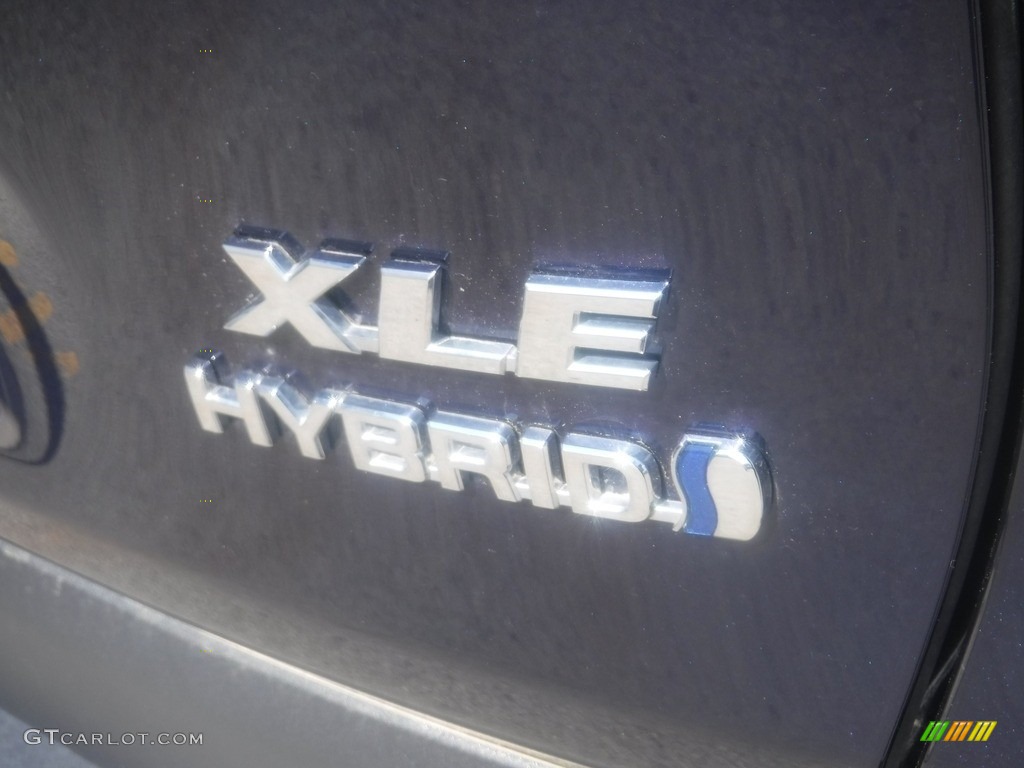 2021 RAV4 XLE AWD Hybrid - Blueprint / Black photo #12