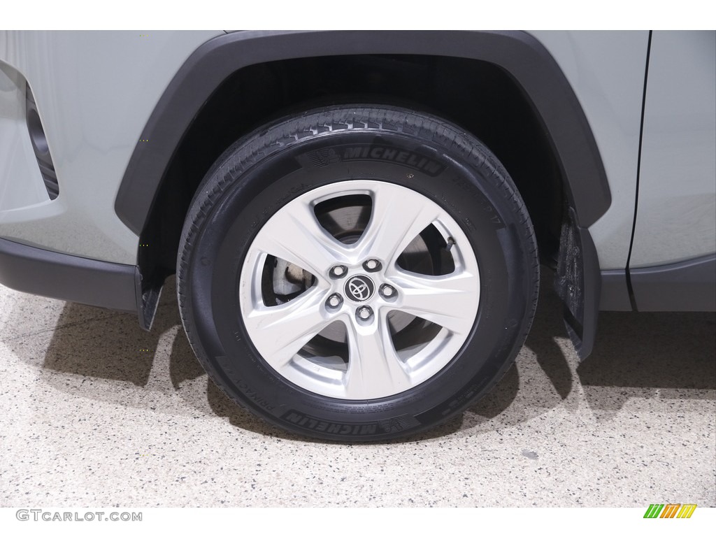 2020 RAV4 XLE AWD - Lunar Rock / Black photo #19