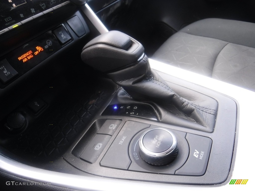 2021 RAV4 XLE AWD Hybrid - Blueprint / Black photo #20