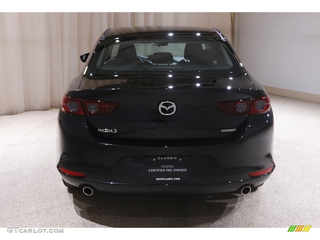 2020 MAZDA3 Sedan - Jet Black Mica / Black photo #22