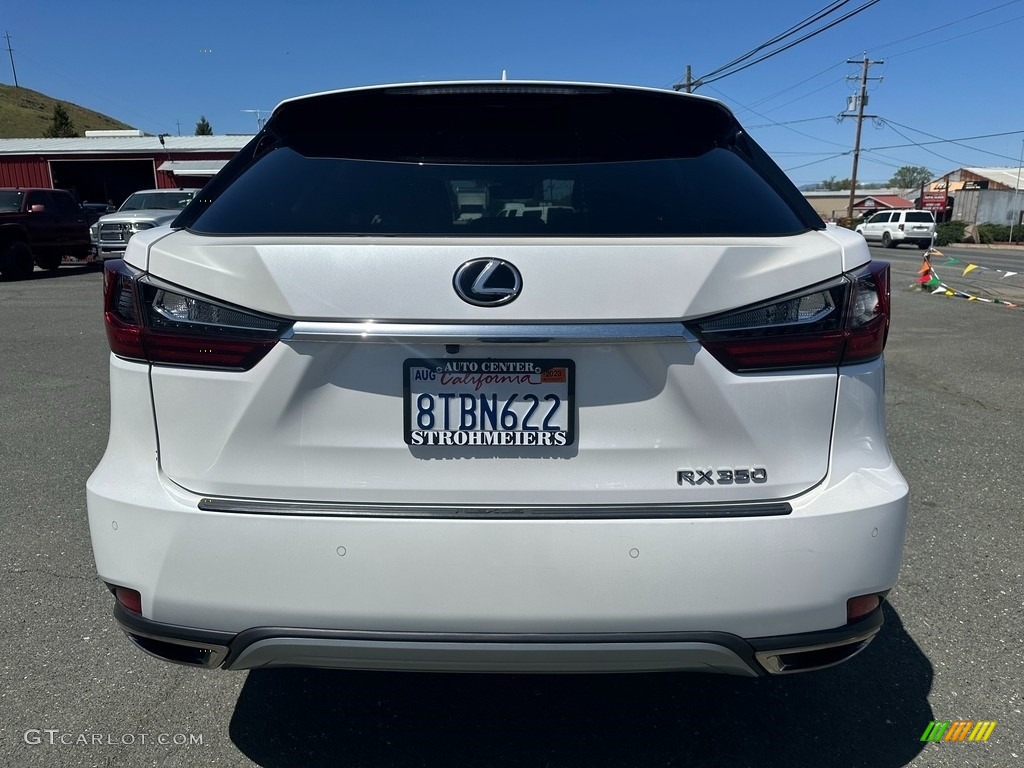 2020 RX 350 - Eminent White Pearl / Black photo #5