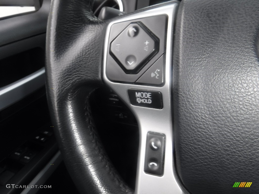 2018 Toyota Tundra Limited CrewMax 4x4 Black Steering Wheel Photo #146010020