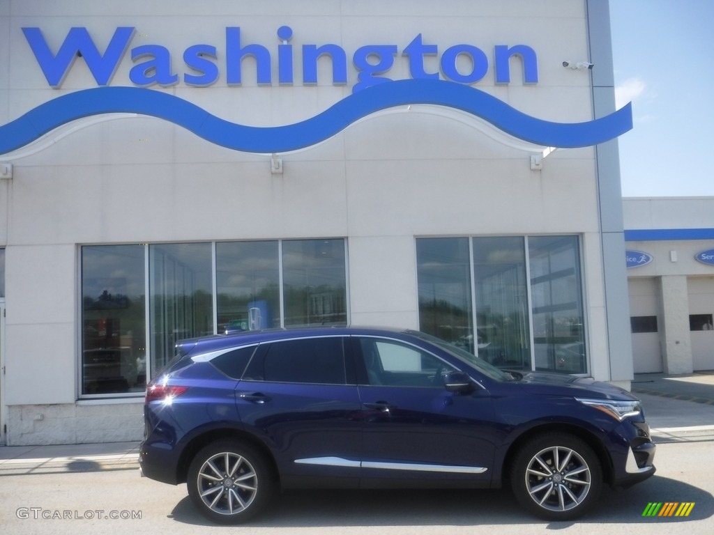 2020 RDX Technology AWD - Fathom Blue Pearl / Graystone photo #2