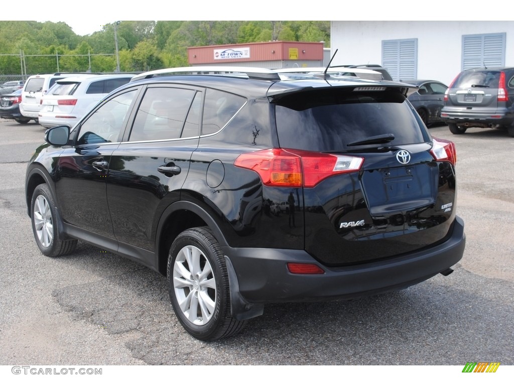 2013 RAV4 Limited AWD - Black / Black photo #3