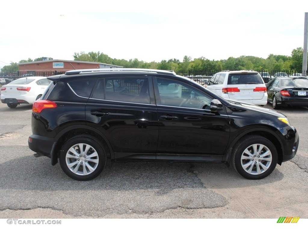 2013 RAV4 Limited AWD - Black / Black photo #6