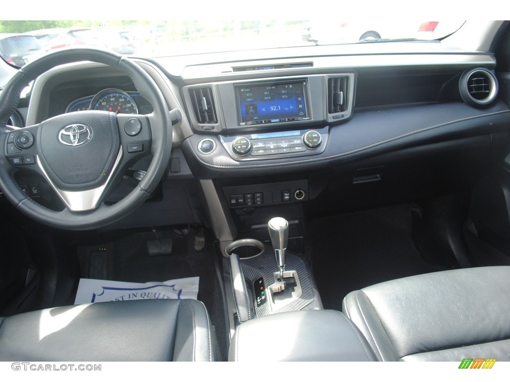 2013 RAV4 Limited AWD - Black / Black photo #9