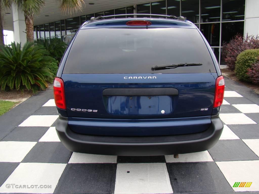 2002 Caravan SE - Patriot Blue Pearl / Taupe photo #5