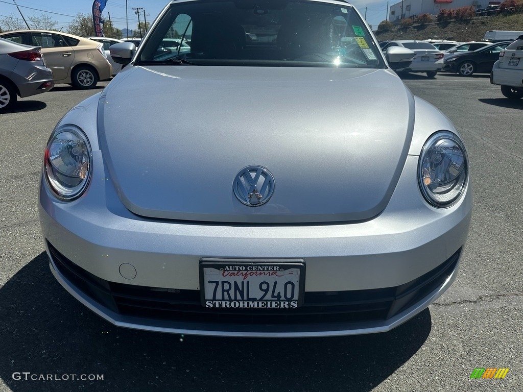 2016 Beetle 1.8T S - Moonrock Silver Metallic / Black photo #2