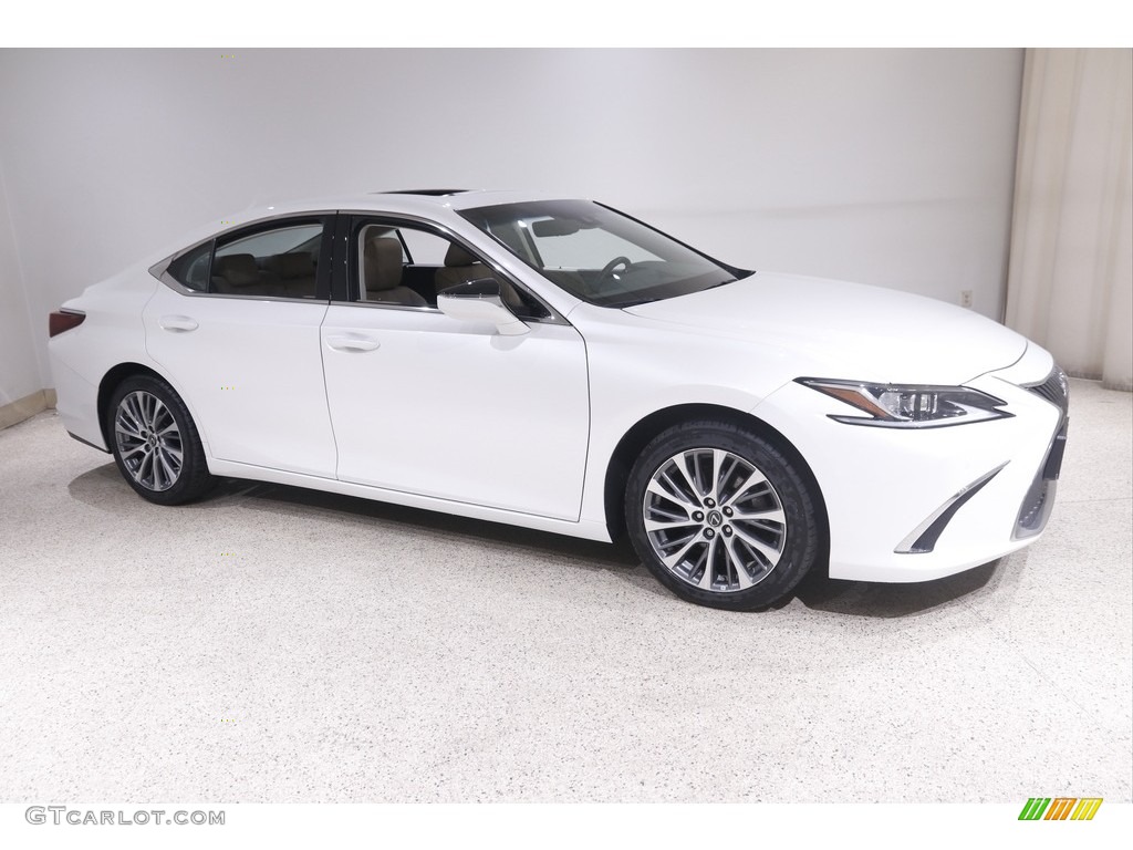 2019 ES 350 - Eminent White Pearl / Chateau photo #1