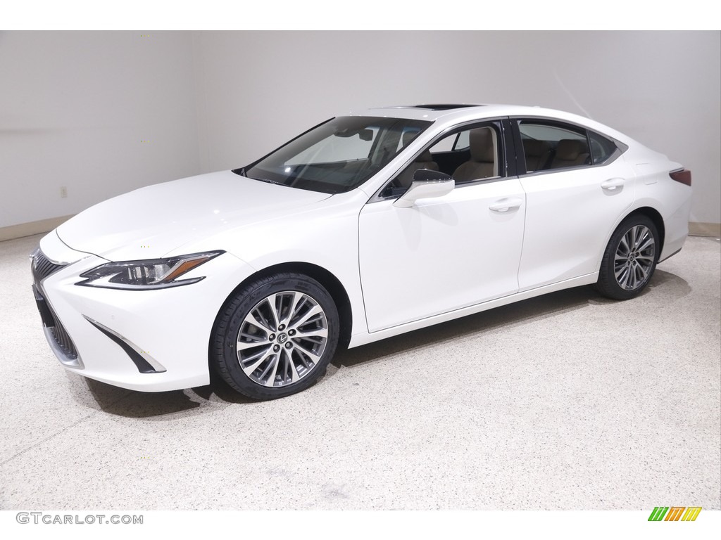 2019 ES 350 - Eminent White Pearl / Chateau photo #3