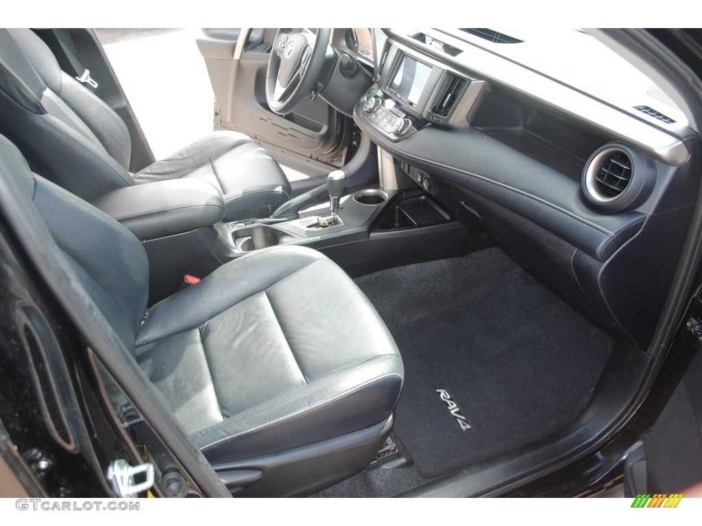 2013 RAV4 Limited AWD - Black / Black photo #28