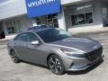 2021 Electric Shadow Hyundai Elantra Limited Hybrid  photo #1