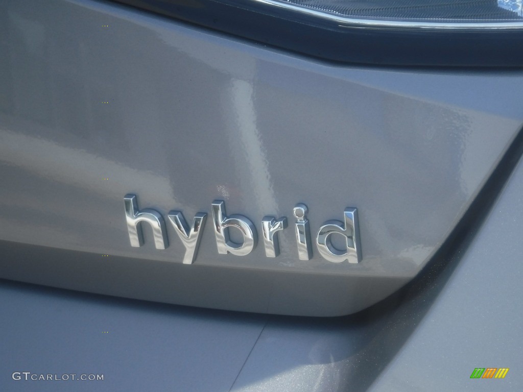 2021 Elantra Limited Hybrid - Electric Shadow / Black photo #10