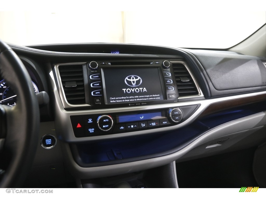 2016 Highlander Limited Platinum AWD - Shoreline Blue Pearl / Ash photo #9