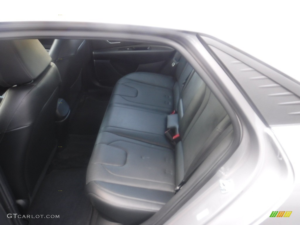 2021 Elantra Limited Hybrid - Electric Shadow / Black photo #34