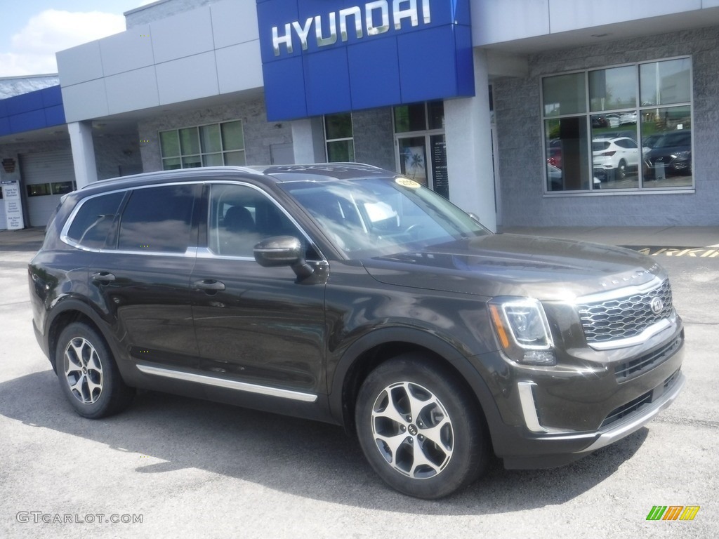 2020 Telluride EX AWD - Dark Moss / Black photo #1
