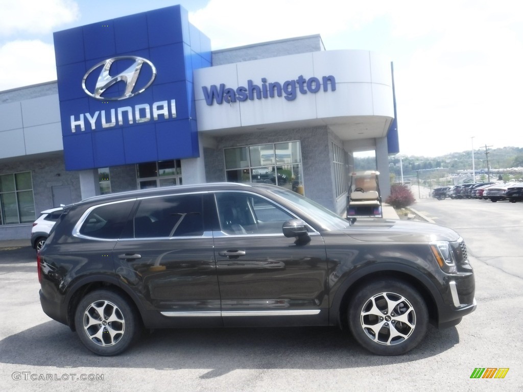 2020 Telluride EX AWD - Dark Moss / Black photo #2