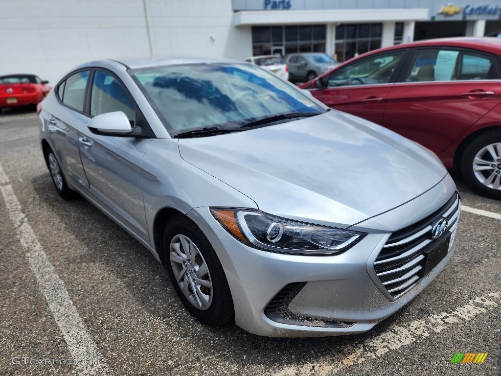 Symphony Silver 2018 Hyundai Elantra SE Exterior Photo #146012377