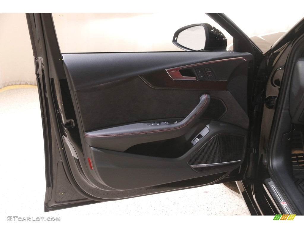 2019 Audi S4 Premium Plus quattro Black Door Panel Photo #146012854