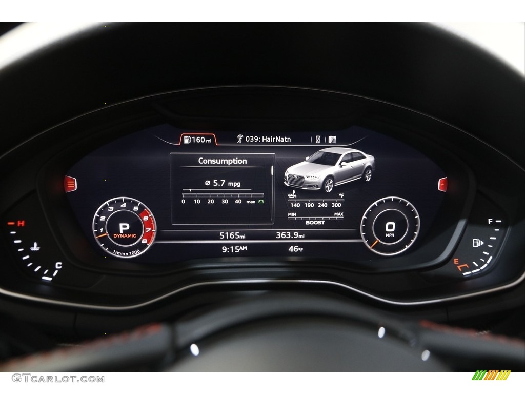2019 Audi S4 Premium Plus quattro Gauges Photos