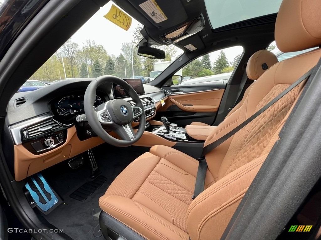 Cognac Interior 2023 BMW 5 Series 530e xDrive Sedan Photo #146013220