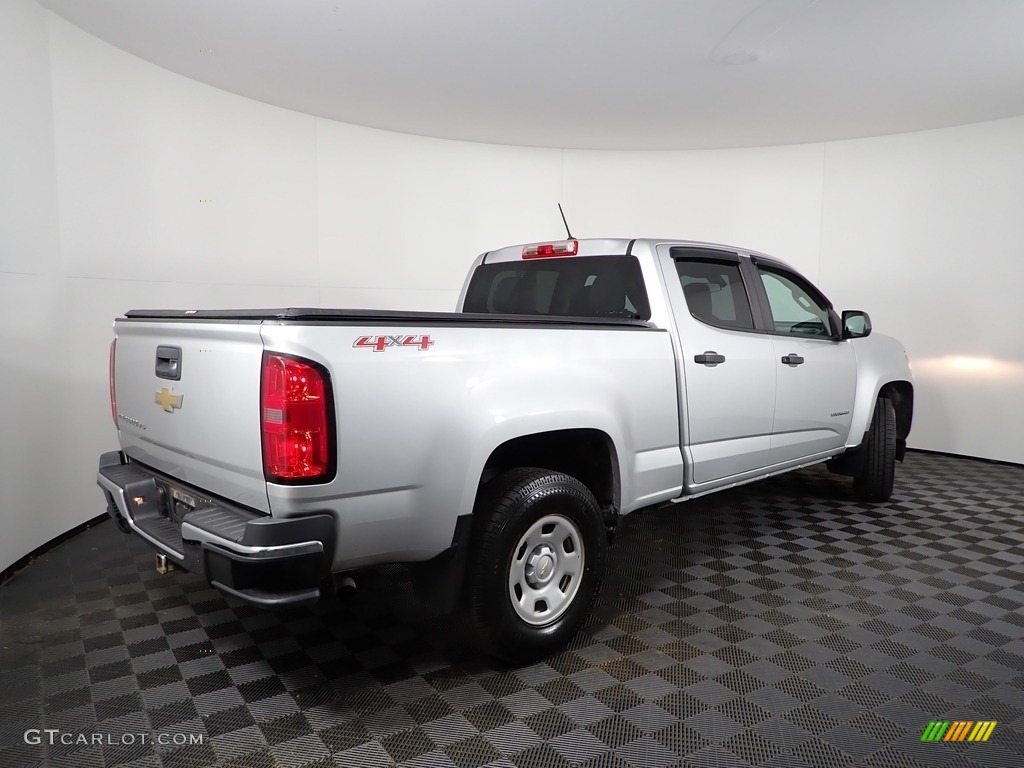 2018 Colorado WT Crew Cab 4x4 - Silver Ice Metallic / Jet Black/Dark Ash photo #8