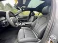 2023 BMW 5 Series Black Interior Front Seat Photo