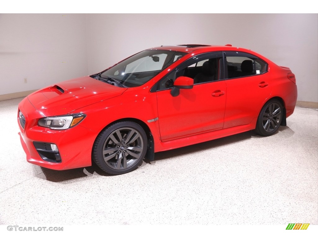 Pure Red 2016 Subaru WRX Limited Exterior Photo #146013538