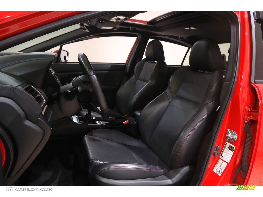 2016 Subaru WRX Limited Front Seat Photo #146013565