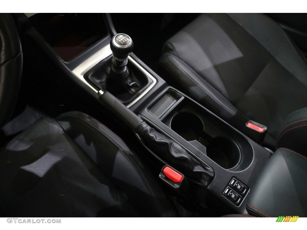 2016 WRX Limited - Pure Red / Carbon Black photo #19